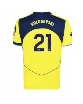 Billige Fotballdrakt Tottenham Hotspur Dejan Kulusevski #21 Replika Tredjedrakt 2025-26 Kortermet Billige Fotballdrakt Tottenham Hotspur Dejan Kulusevski #21 Replika Tredjedrakt 2025-26 Kortermet